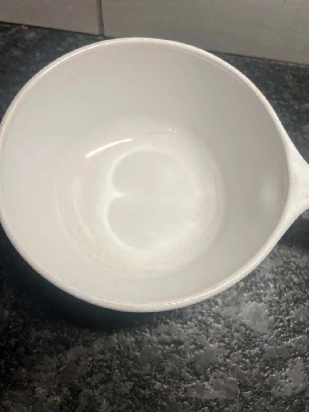 1-1/2 pt Corningware White Covered Saucepan with handle SPICE OF LIFE